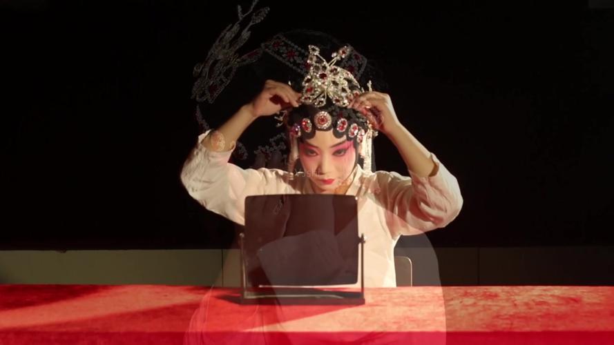 百变面具随心换,戏曲化妆创意妆全过程