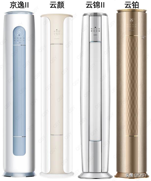 格力云颜云锦云逸三匹怎么选,格力云逸和云锦3匹新一级能效