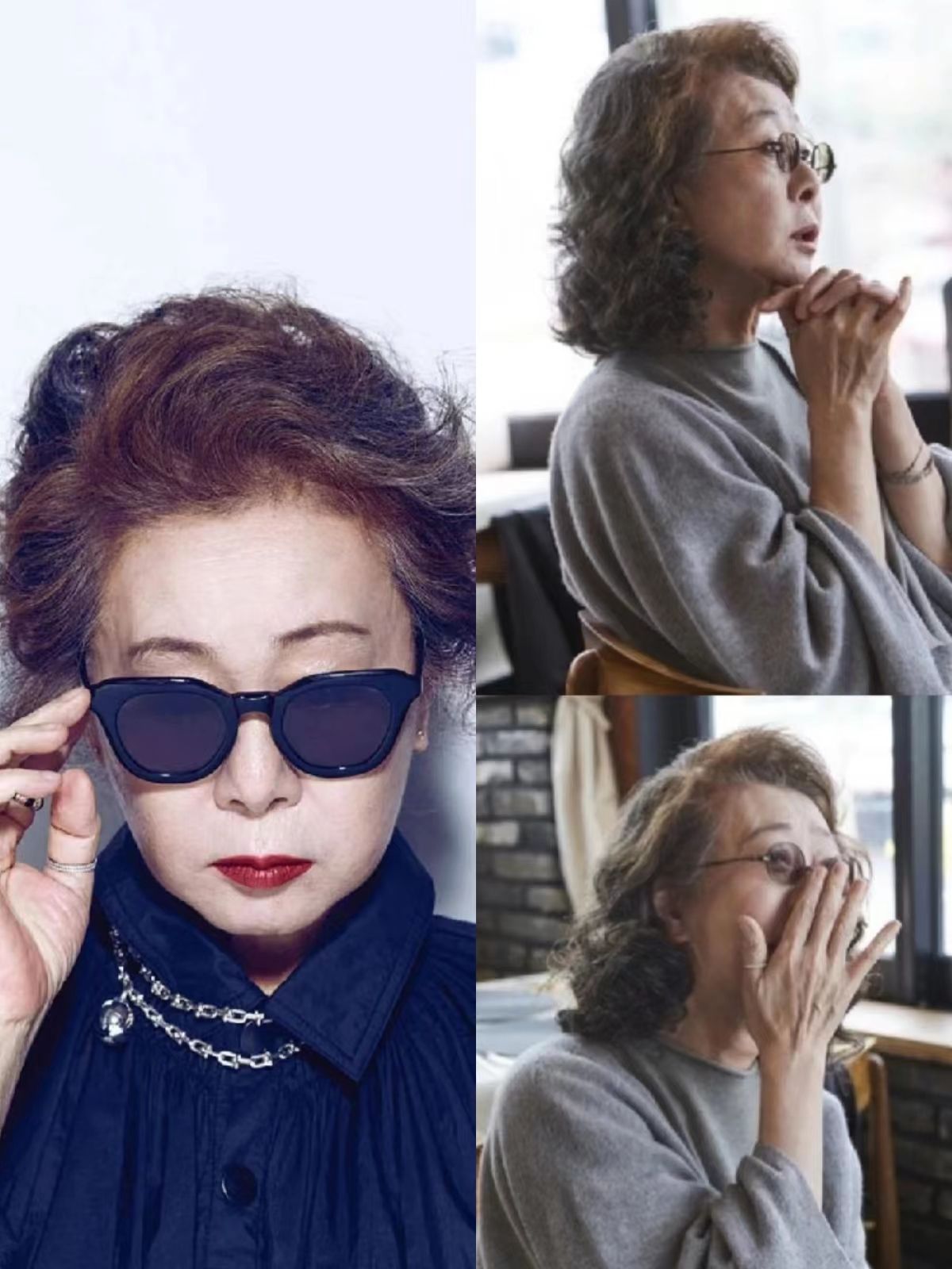 70奶奶潮流穿搭,来自70岁奶奶的冬季时尚穿搭