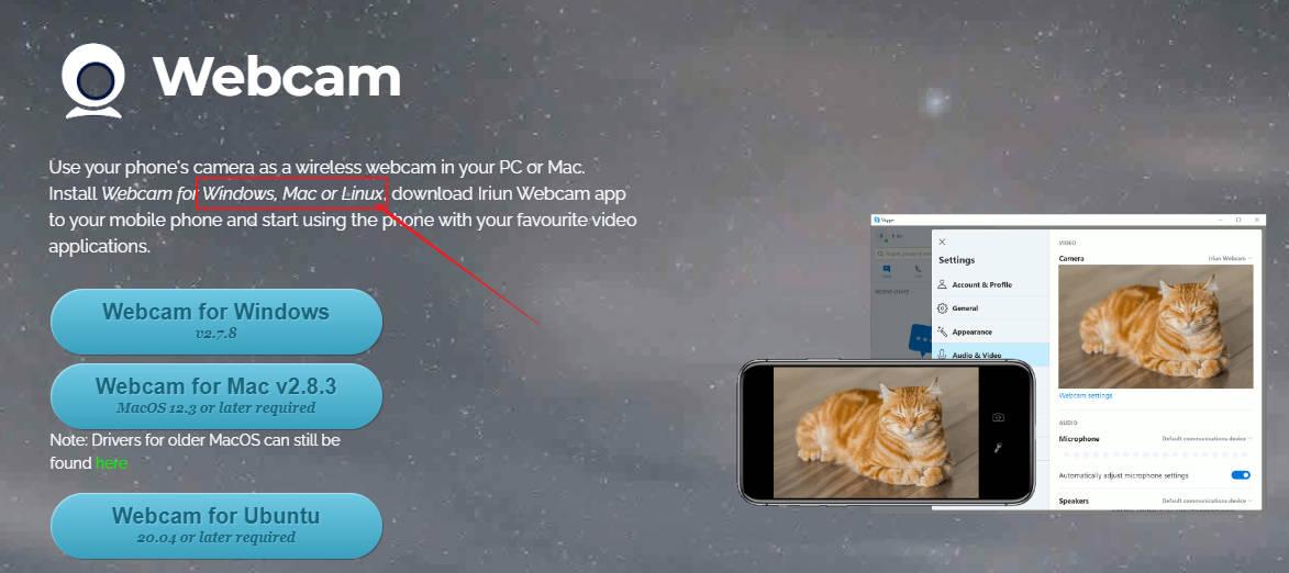电脑直播如何调用手机摄像头,电脑没有wifi怎么用手机摄像头