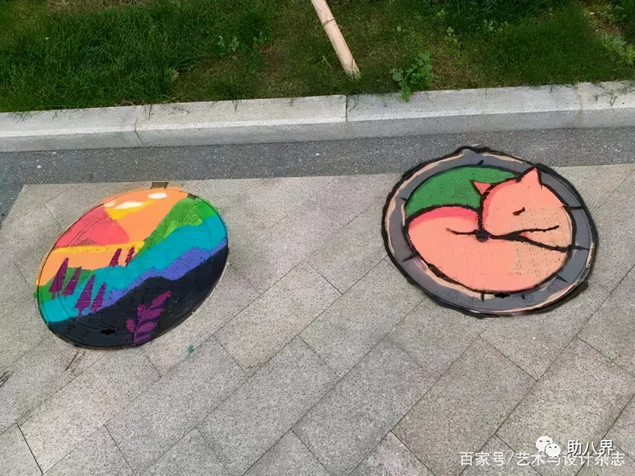 日本景观井盖,日本小井盖