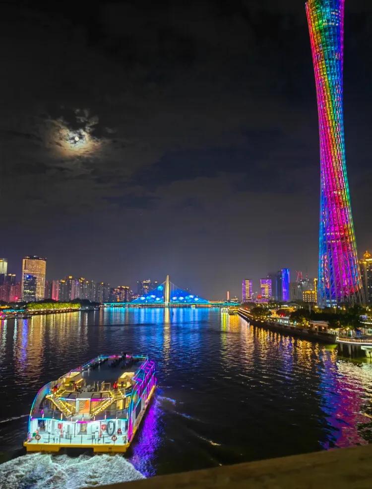 夜游珠江攻略图片欣赏大全,粤韵风华珠江夜游