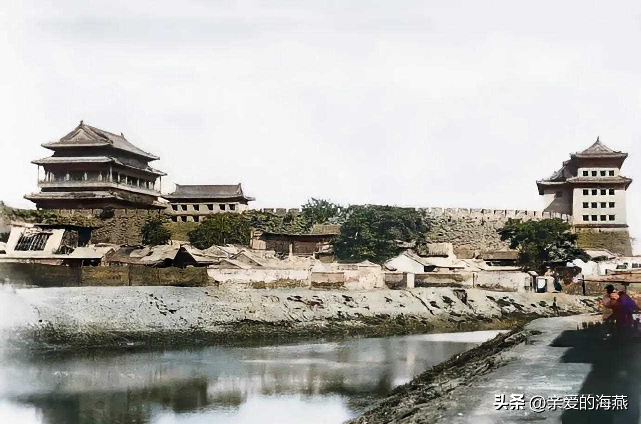 北京城墙100年前的视频,北京旧城墙老照片