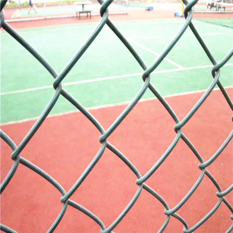 镀锌铁艺网围栏,镀锌勾花网护栏篮球场