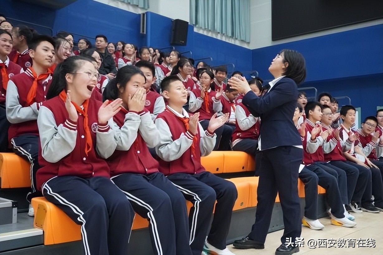 三操比赛初中,港务区陕师大附中陆港初级中学