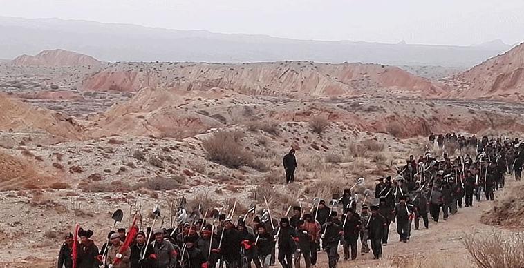 武警队长抓捕恐怖分子,暴恐分子袭击矿工