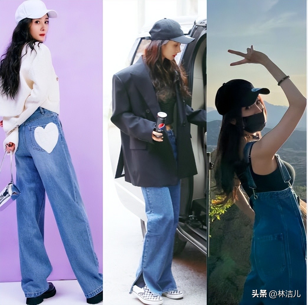 杨幂赵露思小白裙,赵露思穿搭和杨幂穿搭风格