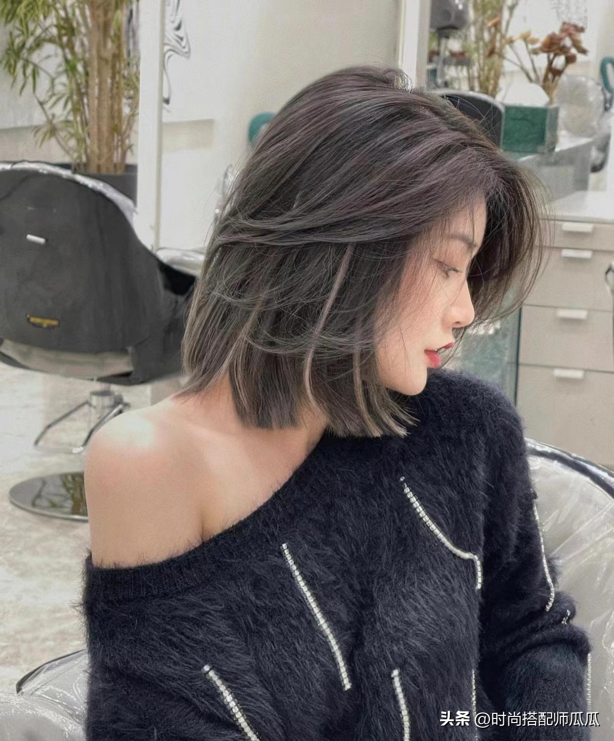 圆脸女生羊毛卷显老,适合长脸女生的减龄羊毛卷