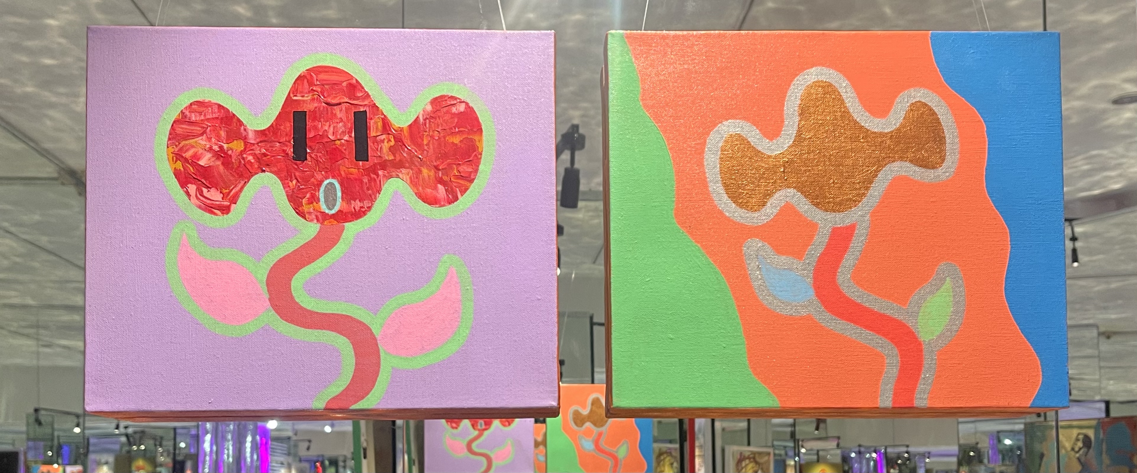 王艺达策划的首个群展“竟在桃花源”开幕，探寻心中的桃花源