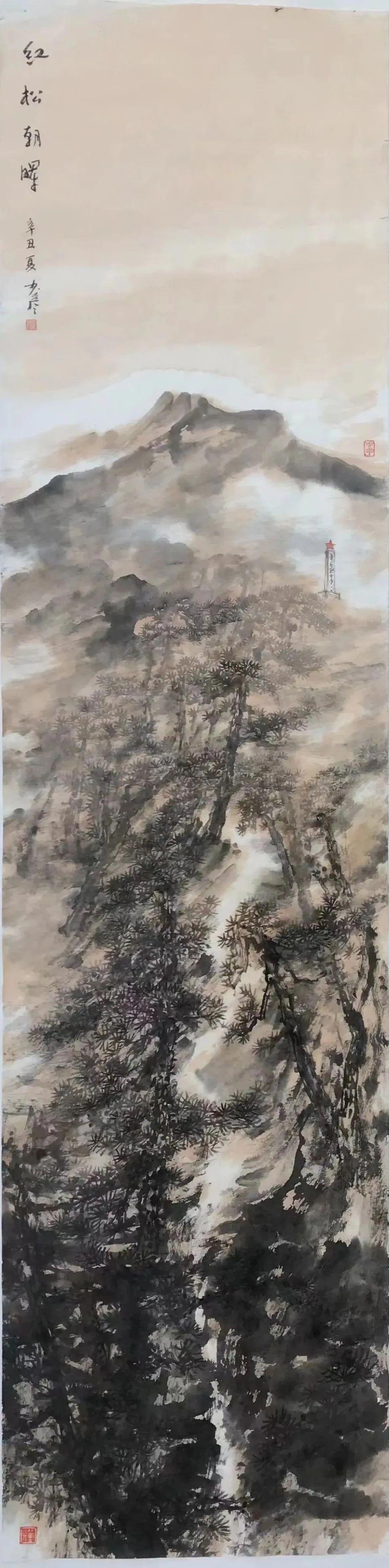 第十二届名家书画展,名家书画作品联展