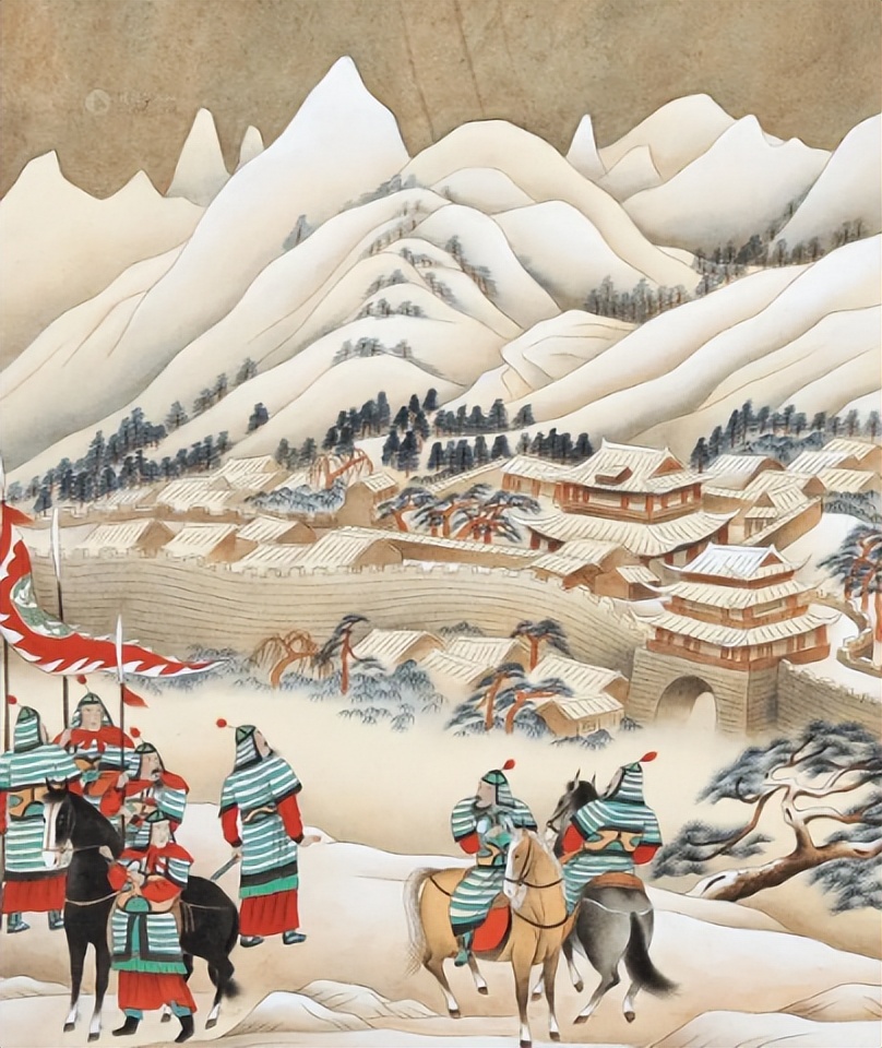 前军夜战洮河北朗诵,前军夜战洮河北的下一句