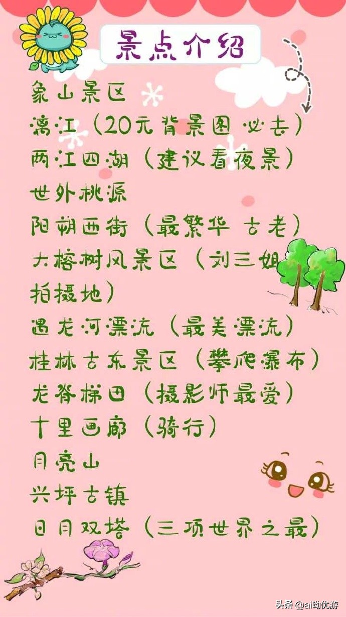 桂林阳朔甲天下景点,桂林阳朔漓江甲天下风景图片