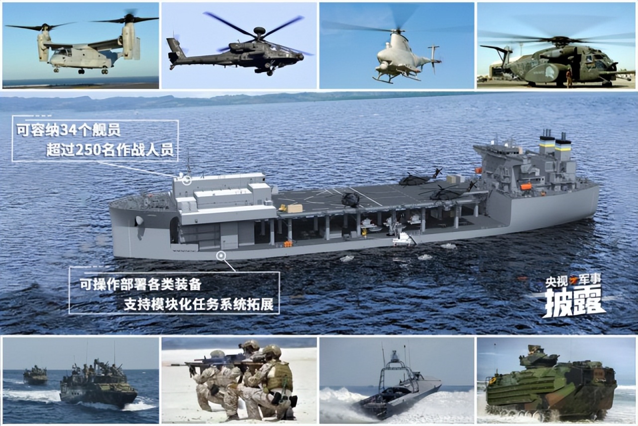 跑到南海寻衅滋事!起底美军这艘“民改军”9万吨大船