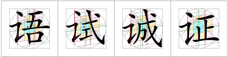 汉字书写的重心,汉字的重心是什么