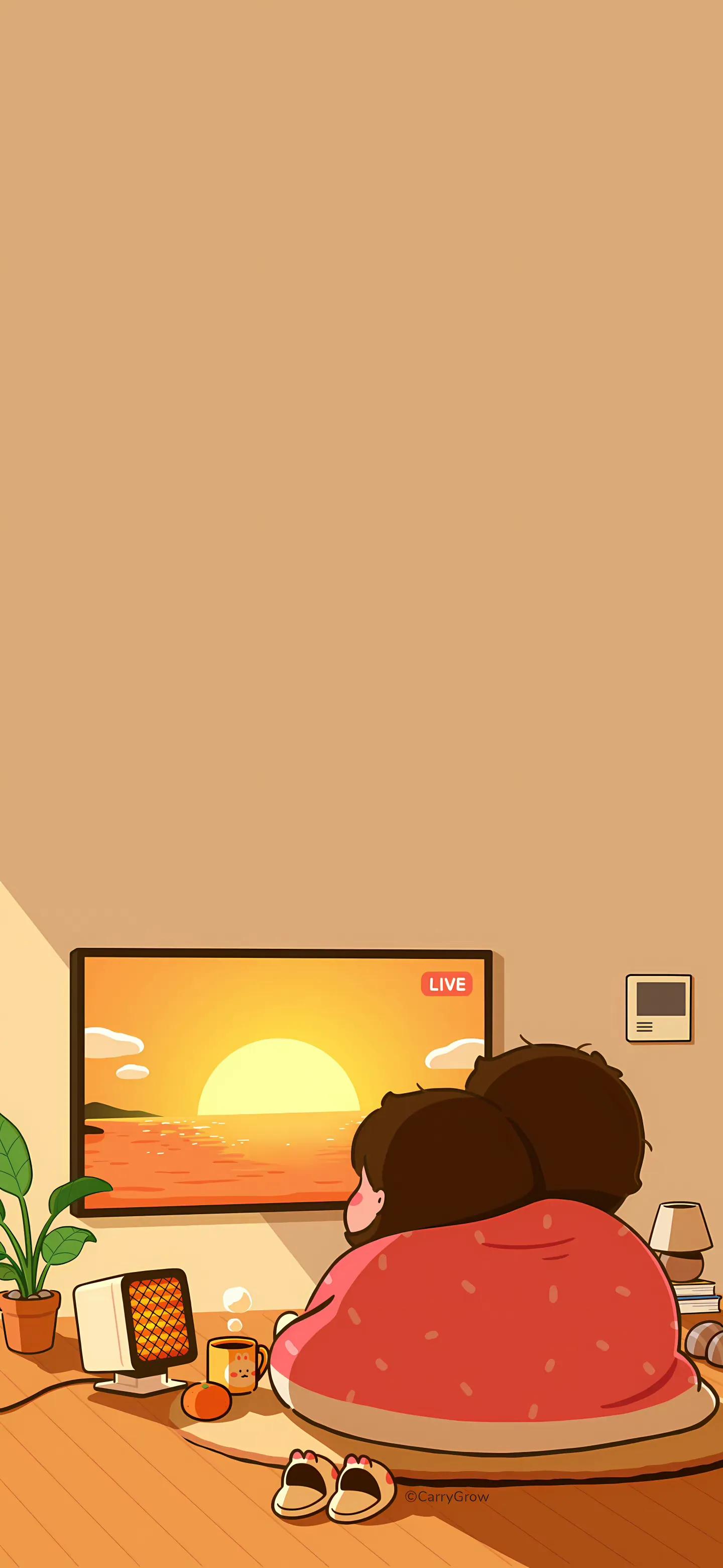 卡通情侣高清壁纸,手机壁纸卡通情侣图片全屏