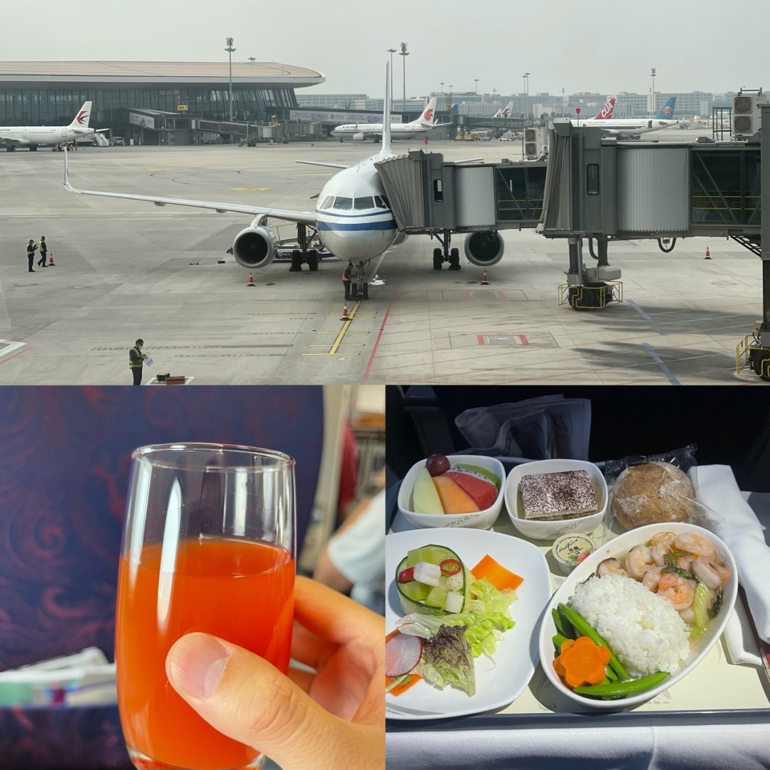 PKX/PVG/FRA/SZG，CA/MU/HU，公务舱及休息室体验评测