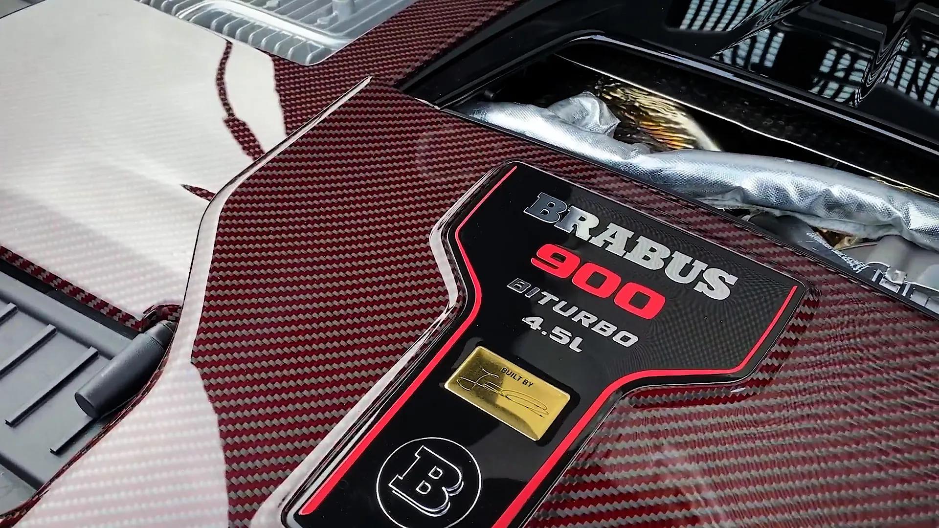 奔驰g63巴博斯g900顶配现车,当奔驰g63遇上巴博斯g900