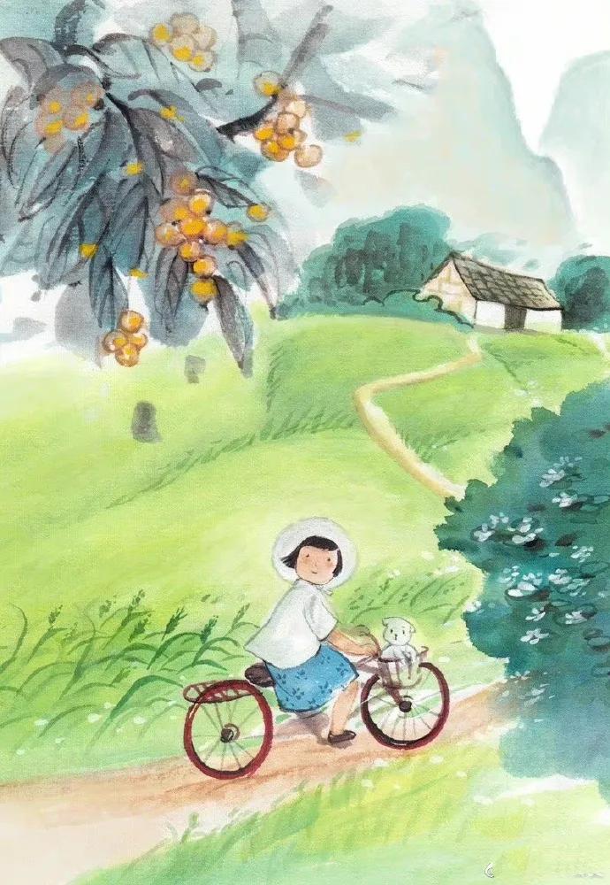 网友画的教材封面,网友画的小学教材插画对比图