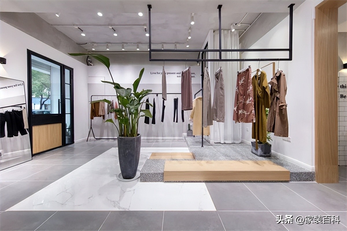 复古风格服装店装修效果图大全,服装店装修20平方长方形多少钱