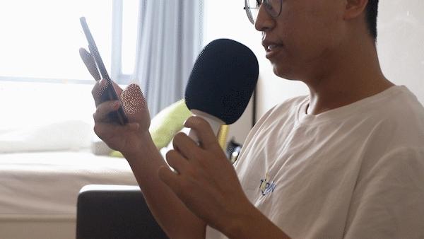 有品众筹音响,纯麦小米有品k歌智能无线麦克风