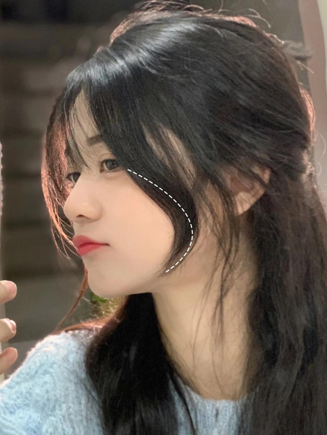 从来没剪过刘海剪什么刘海好看,很多年没有剪过这样的刘海了