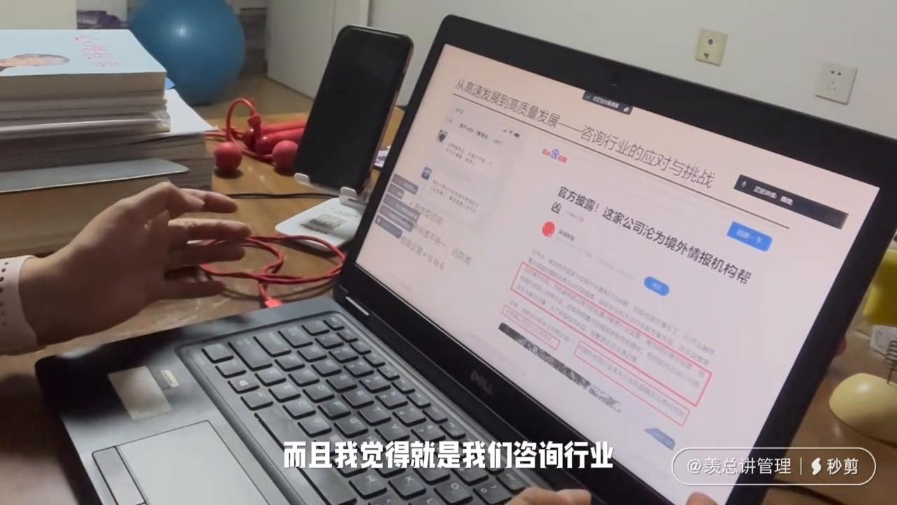 羡总：信息咨询不等同于咨询业
