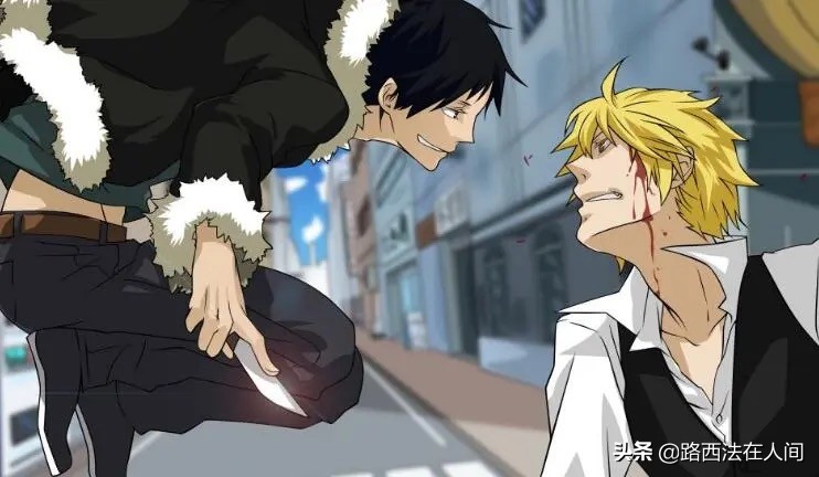 无头骑士异闻录画风,一口气看《无头骑士异闻录》