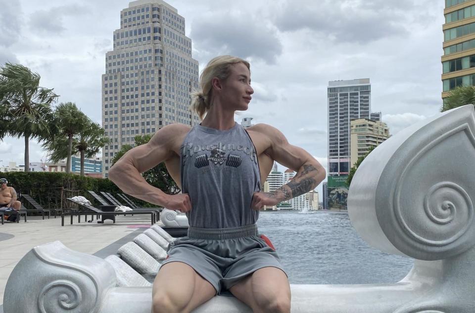 女子健美冠军去世,德国健美冠军猝死