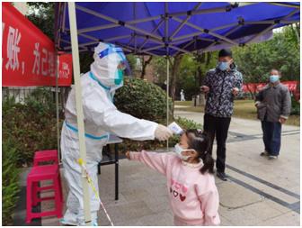 下沉西安基层一线支持疫情防控,下沉党员志愿者为疫情发力