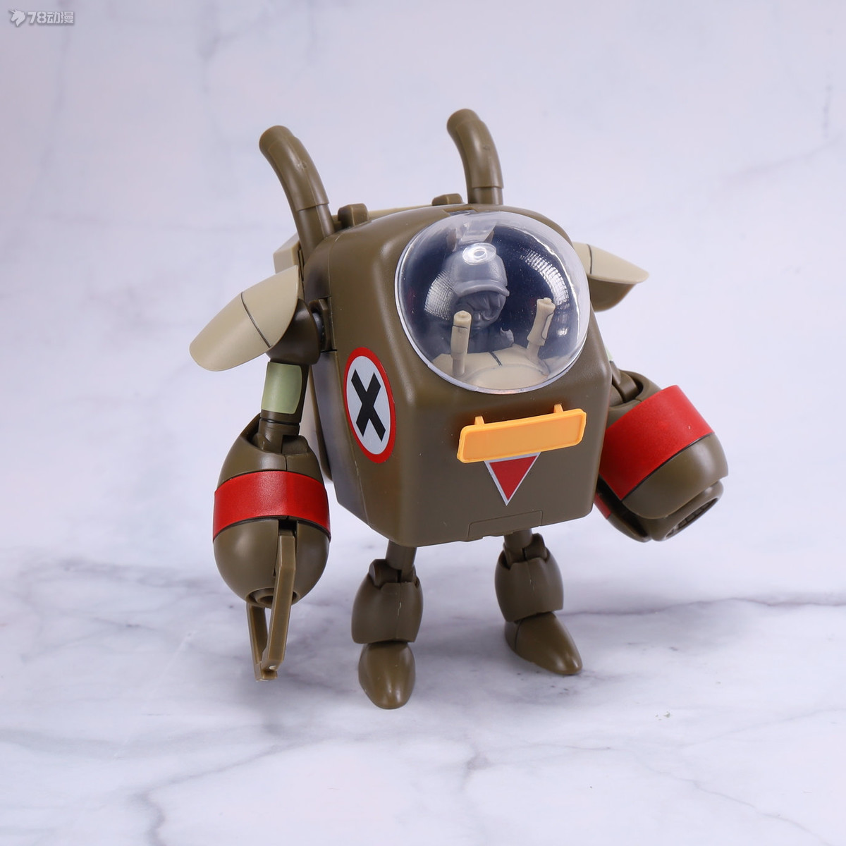 合金弹头模型第一弹,合金弹头3拼装模型