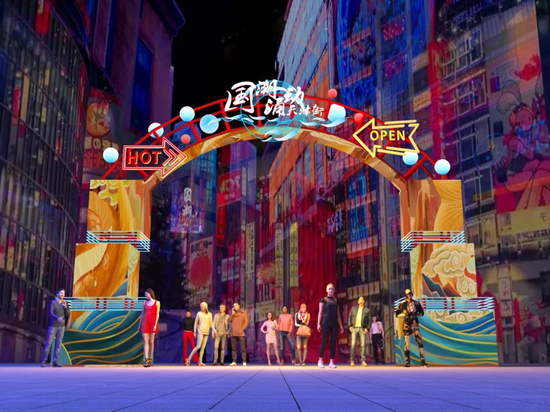 天津古文化街活动2024年,天津百年老街夜景