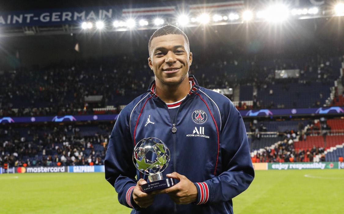 足坛十大新星哈兰德,足坛新双骄哈兰德姆巴佩54场42球