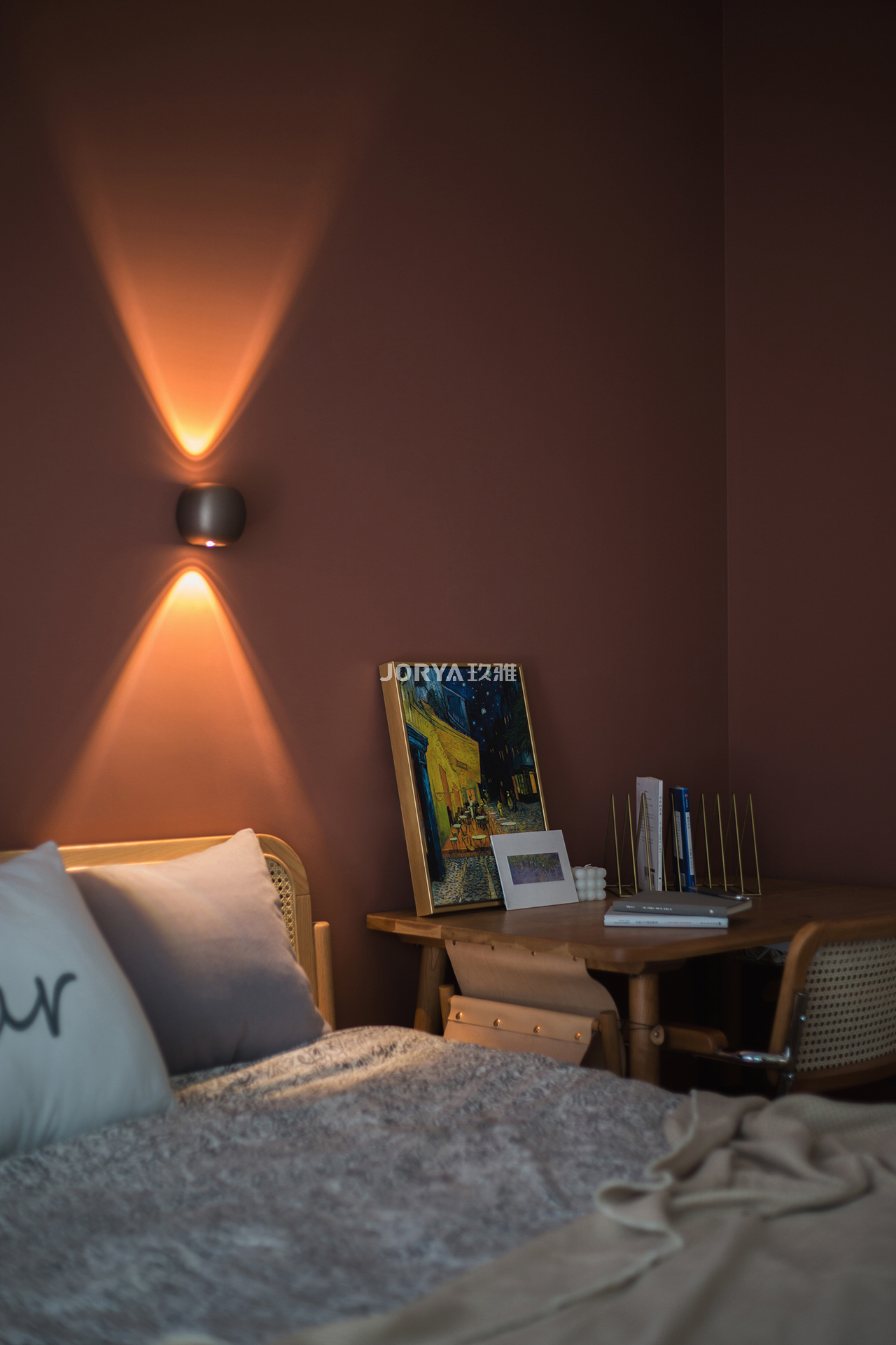 令人眼前一亮的艺术氛围，好像杂志里的家