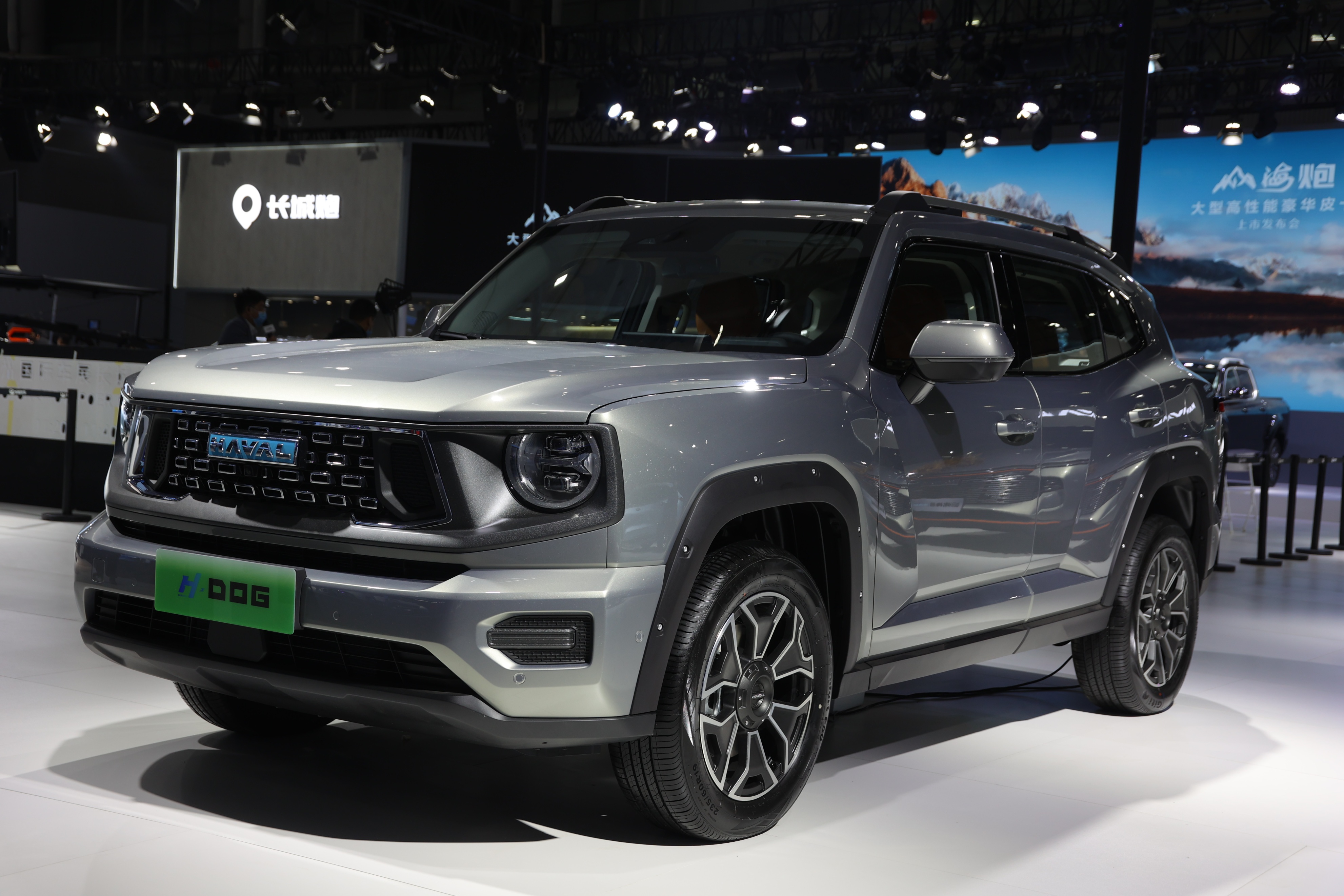 长城汽车全新概念车潮派,长城汽车惊艳上海车展