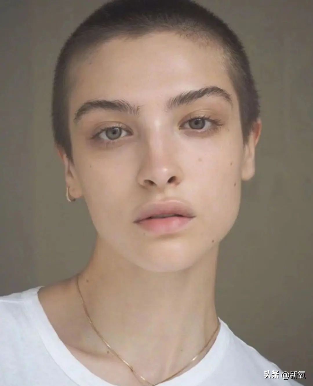 剃寸头的女生有多酷,那些剃寸头的女生