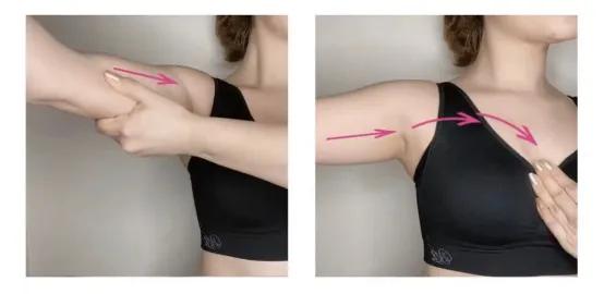 日本美胸师手把手教你，只需4步，操作简单，上臂拜拜移到胸部