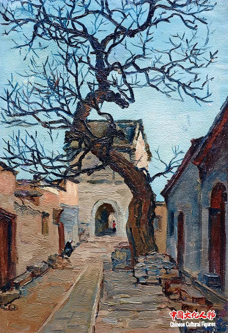 韩玉臣太行山写生油画水平,韩玉臣美术展