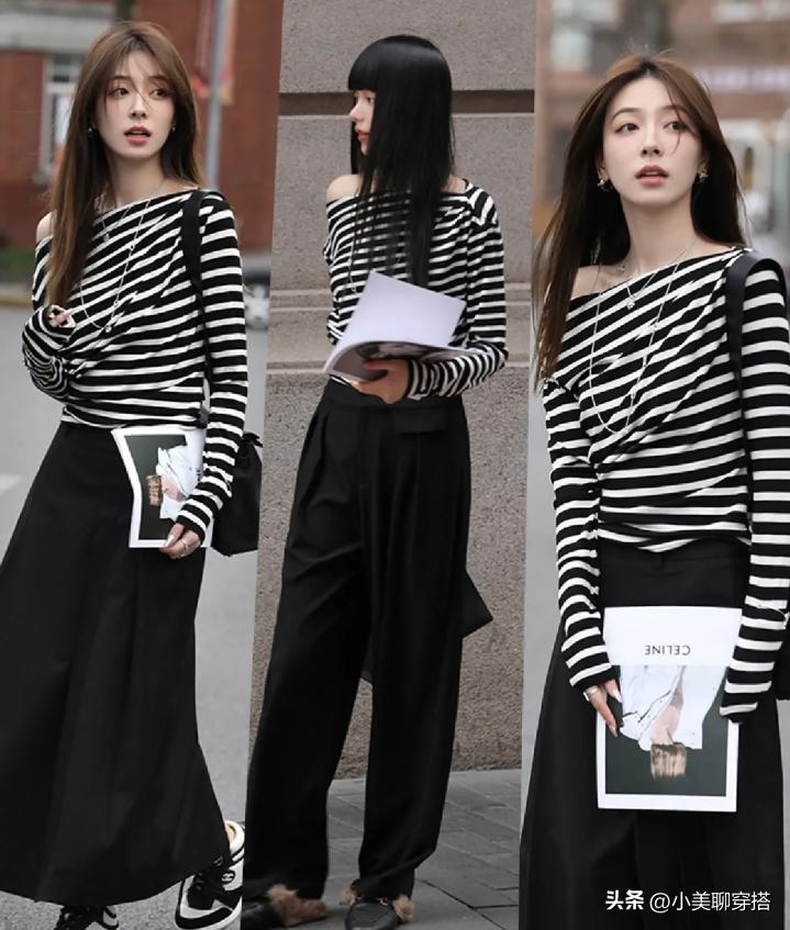 高级感黑白灰穿搭低调又迷人,不只有黑白灰的高级感穿搭