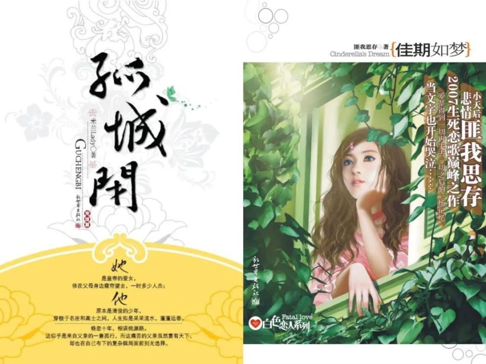 网文vs轻小说,古早言情文vs现代言情文