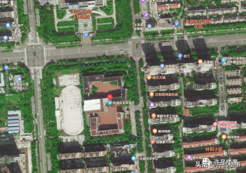 许昌市中小学学区最新划分详情,许昌市中小学学区划分图解