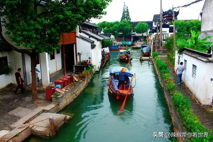 行走姑苏诗画山塘,苏州市姑苏区名胜古迹旅游景点图