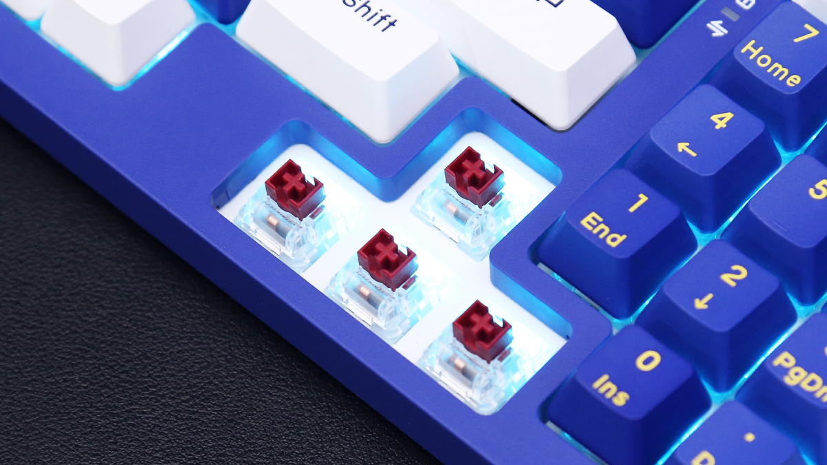 达尔优a98静电容轴测评,达尔优A98机械键盘