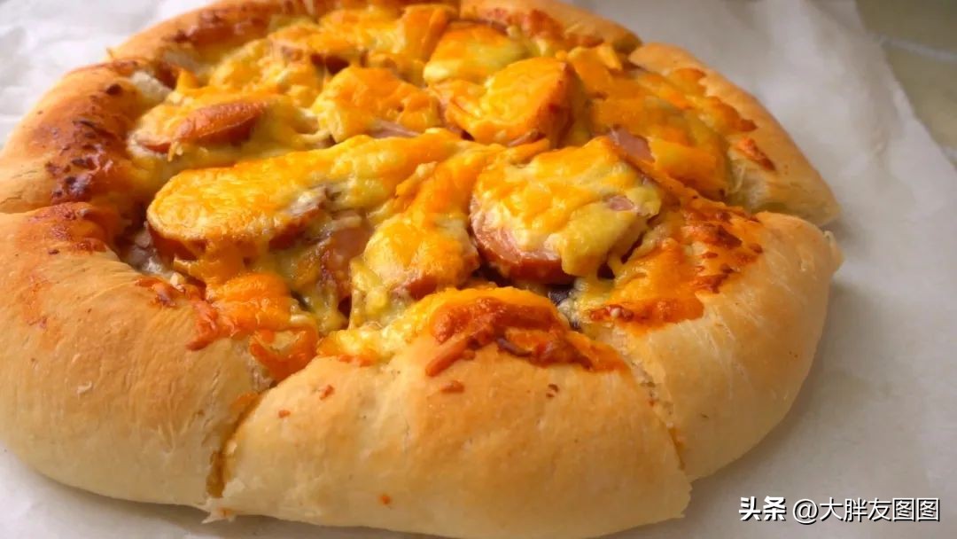 不拉丝的芝士披萨怎么做,简单又好吃的芝士披萨