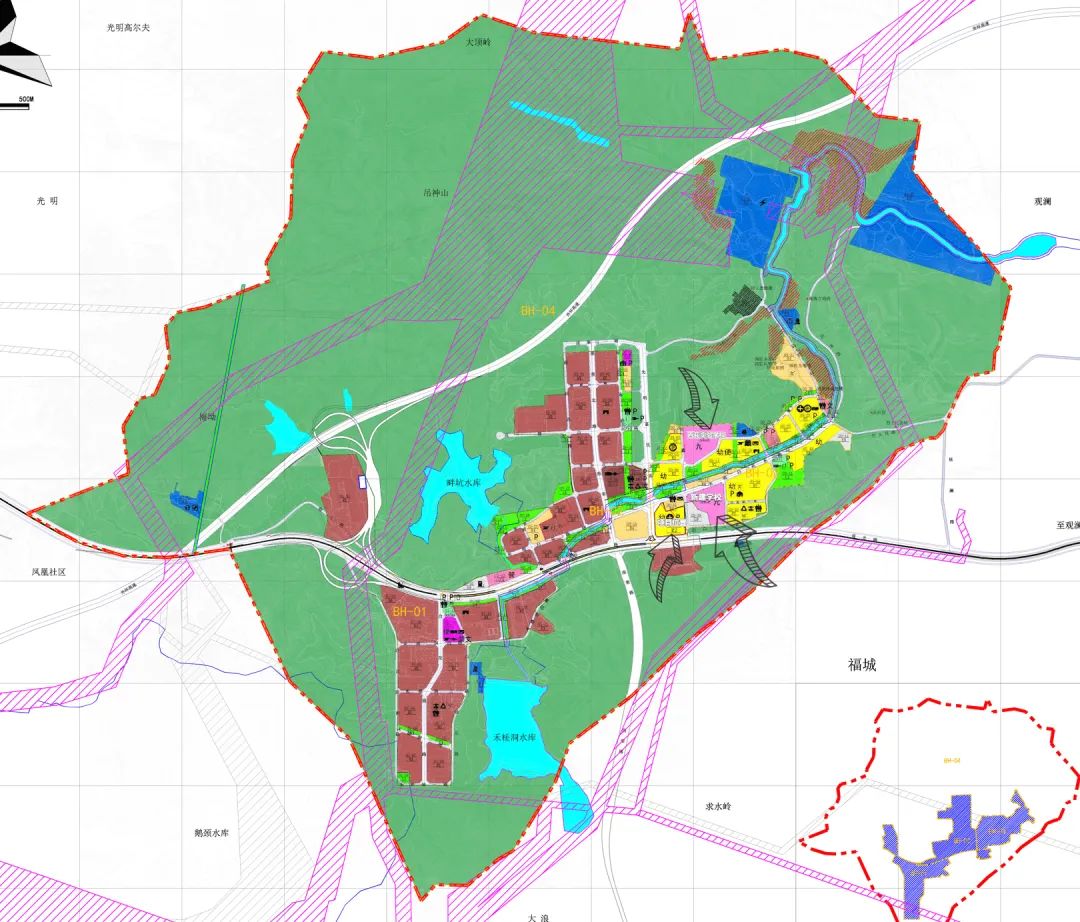 香蜜湖片区新开楼盘,香蜜湖北区开建