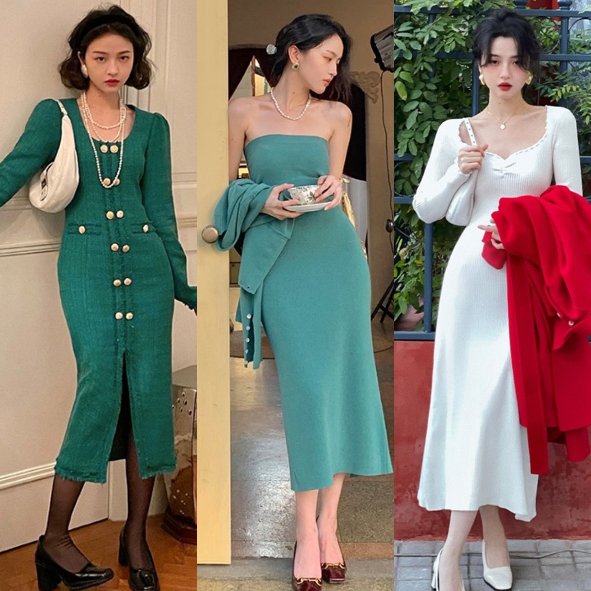 腿粗包臀裙怎么搭配,大屁股穿包臀裙怎么搭配