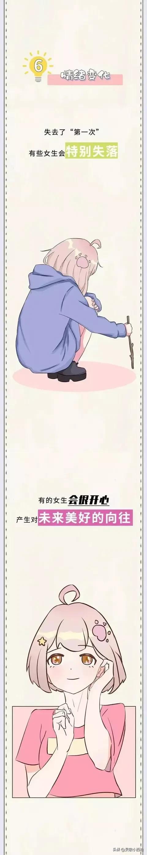 女生的第一次后，身体会发生哪些本能变化？女性们认真了解一下