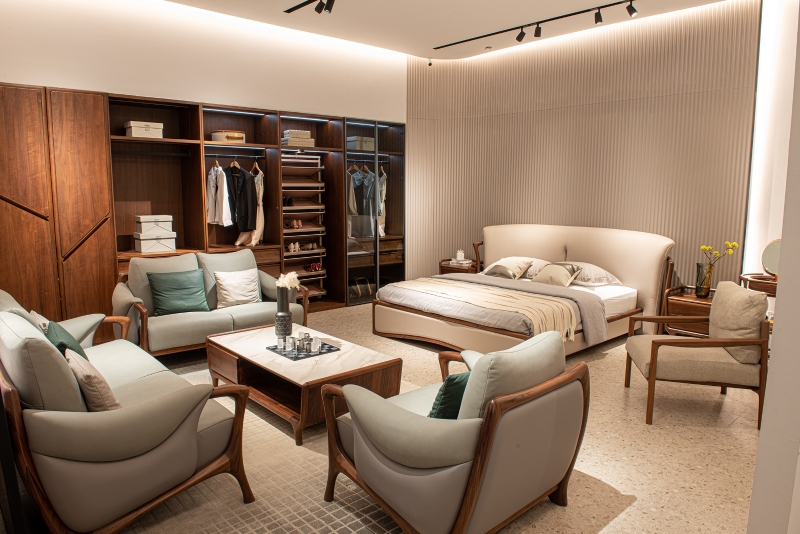 蠡口家具城黑胡桃木店 (苏州蠡口家具城买家具靠谱么)