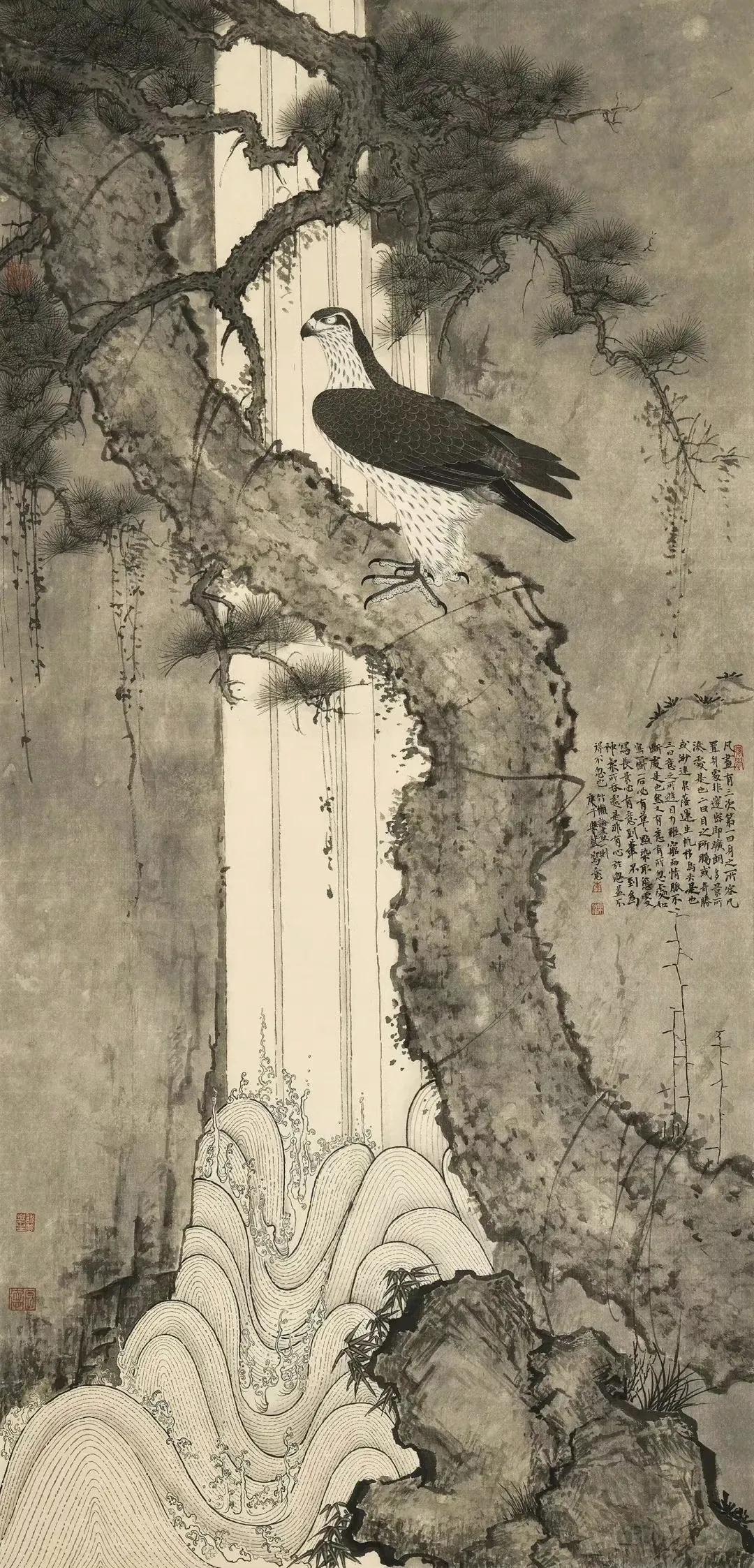 著名画家宋建华花鸟作品欣赏,李乐然国画作品图片