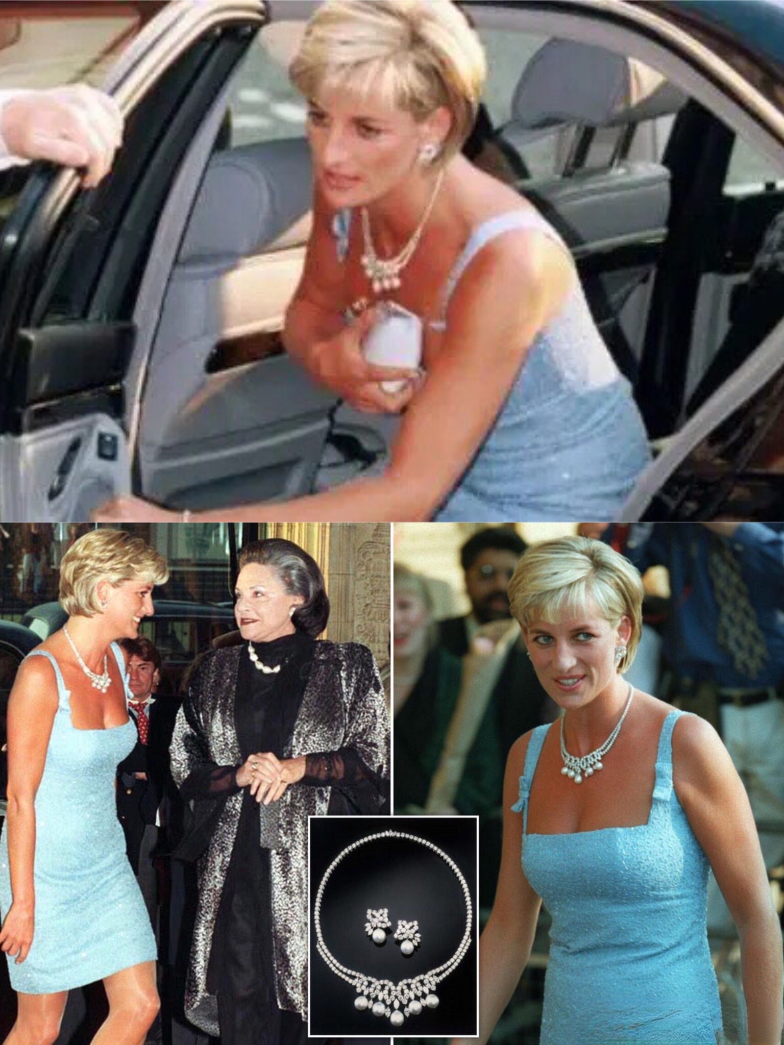 戴安娜天鹅湖项链套装拍卖 (戴安娜为什么要卖掉20件王室礼服)