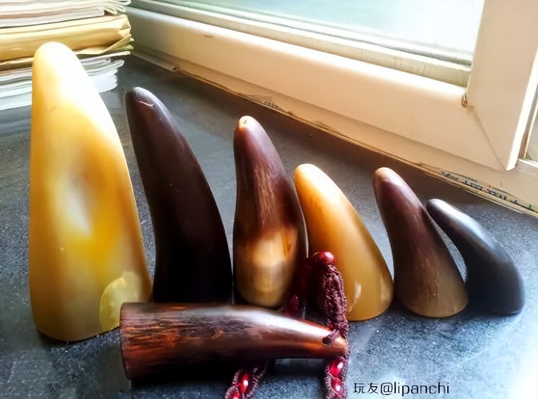 牦牛角能盘出包浆吗,牦牛角手串盘出来什么效果